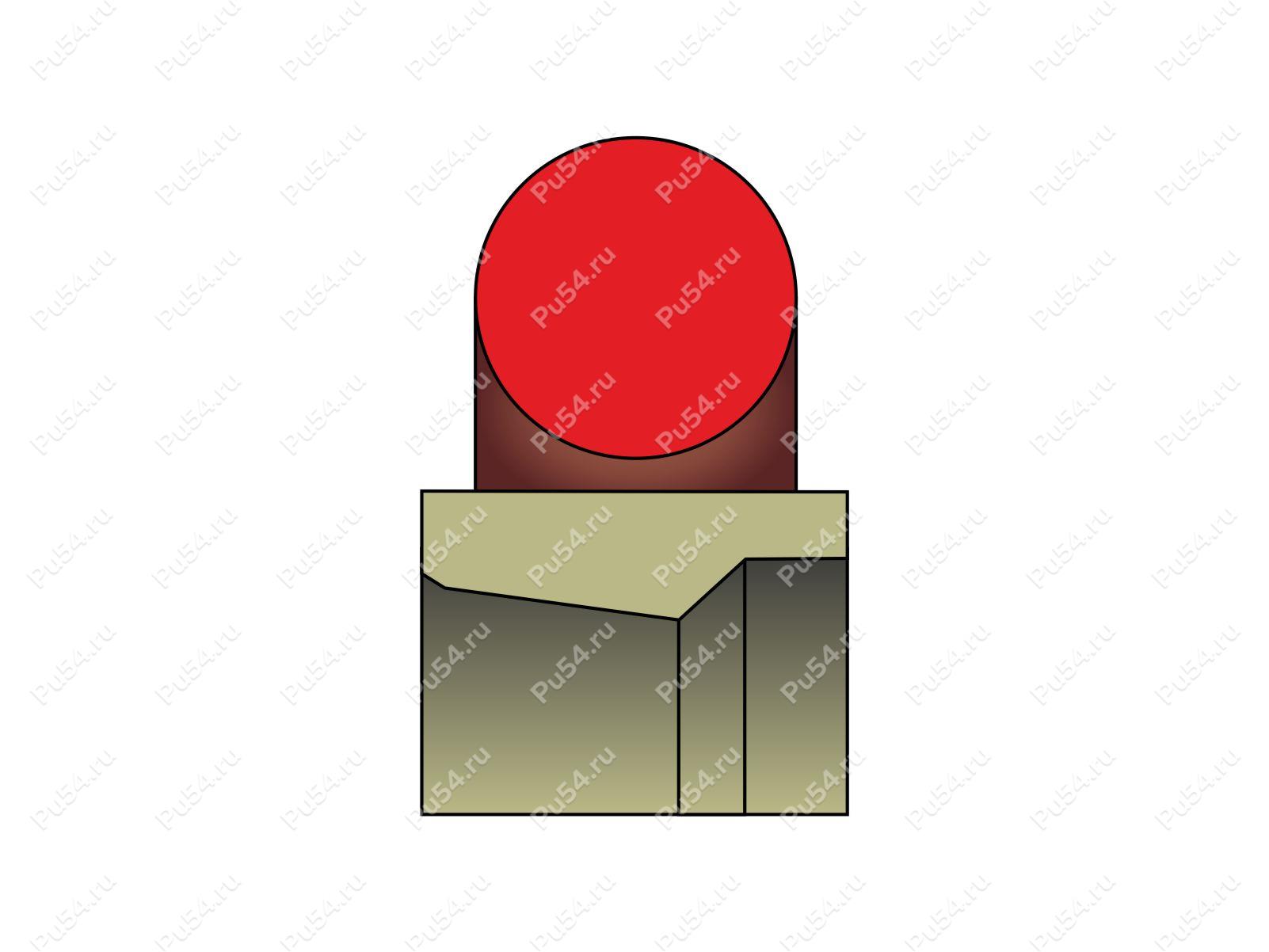 Уплотнение штока 40x50,7x4,2, аналог RS1500400 STEPSEAL K TRELLEBORG, KASTAS K35-040/1, Product Code 70-08-948002, Polyurethane, PTFE+PU87*M, Image №1